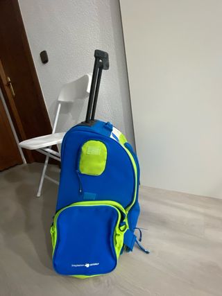 Valigia per bambini Imaginarium blu e verde