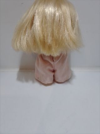 Muñeca Barriguitas rubia con vestido