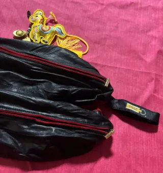 Bolso de viaje ZILLI Cuero Negro/Rojo