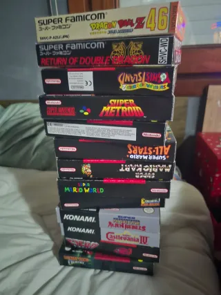 15 Juegos Super Nintendo SNES