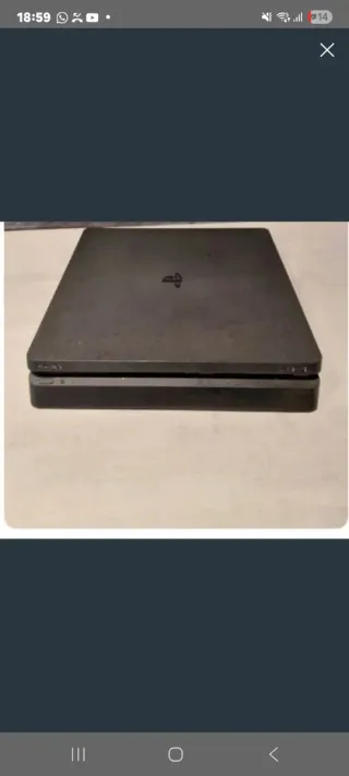 PS4 (PlayStation 4) Sony Negra