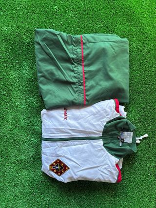 Conjunto deportivo Olympic blanco y verde