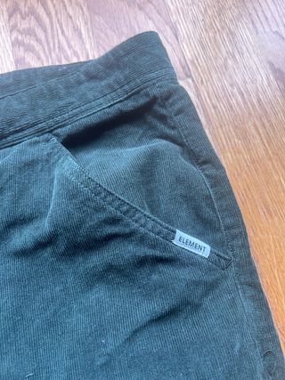 Pantalón baggy Element verde