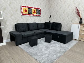 Sofá Rinconera Cama con Arcón