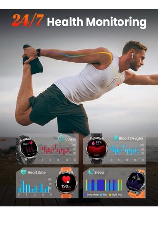 Reloj Inteligente Grado Militar