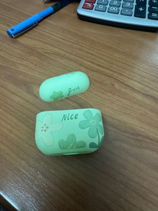 Funda para auriculares con flores airpods 2/3