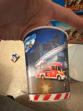 Vasos Playmobil Bomberos