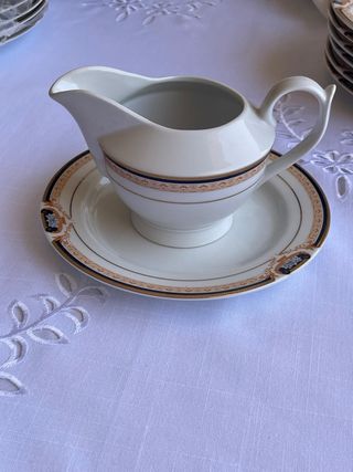 Salsera Bavaria con plato