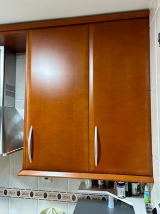 Muebles de Cocina Madera Maciza de Cerezo