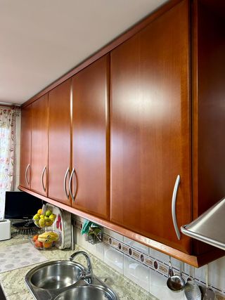 Muebles de Cocina Madera Maciza de Cerezo