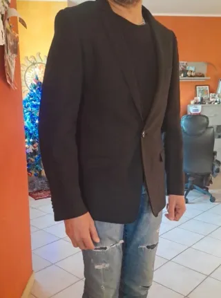 Giacca Blazer Uomo Dolce & Gabbana Nero