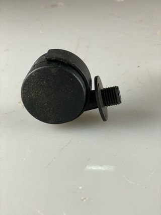 4 Rodas Pretas para Móveis