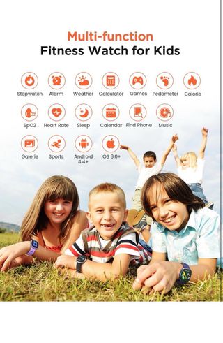 Reloj Inteligente Infantil Morado