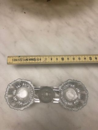 Porta sale e pepe in vetro