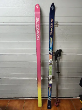 Sci Blizzard 185cm con attacchi Salomon