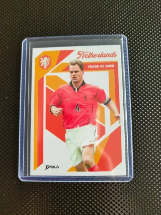 Cromo Frank De Boer Daka Países Bajos