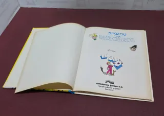 Cómic Spirou y los Herederos. 1987