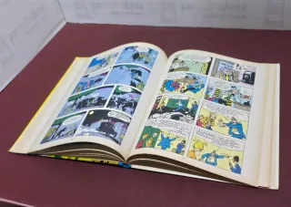 Cómic Spirou y los Herederos. 1987