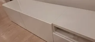 Mueble TV Besta Ikea Blanco