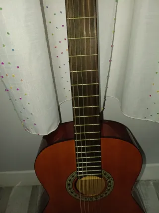 Guitarra Clásica Sonora Naranja