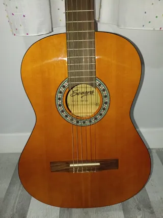Guitarra Clásica Sonora Naranja