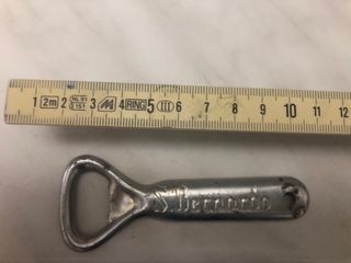 Apribottiglie S. Bernardo Metallo Argento