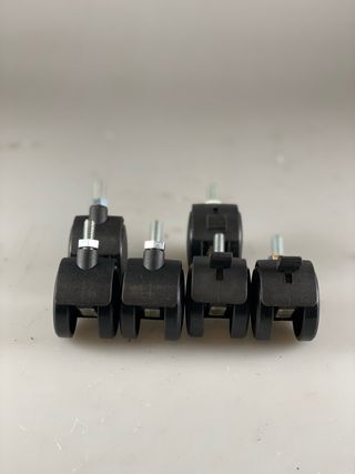 Rodas pretas para móveis