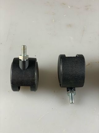 Rodas pretas para móveis