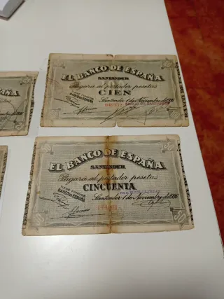 Billetes Banco de España (1936)