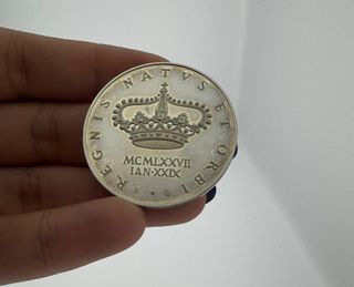 MEDALLA CONMEMORATIVA FELIPE PRINCIPE DE ASTURIAS