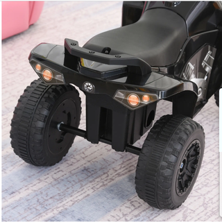 HOMCOM Cuatriciclo Infantil Negro