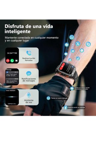 Reloj Inteligente Blackview W80Pro Militar