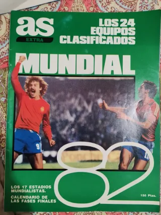 Revista as estra futbol. Año 1982