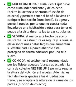 Cuna Colecho Kinderkraft Neste UP 2