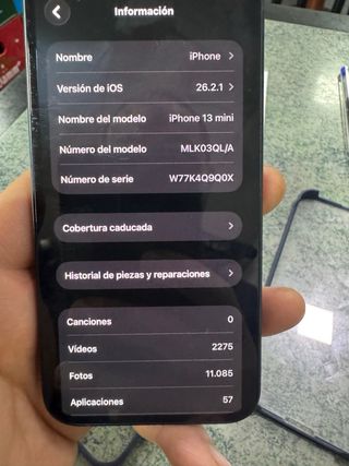 iPhone 13 mini 128GB Negro