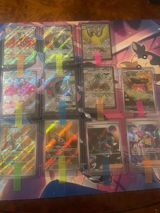 Cartas Pokémon TCG. AR, SAR, ilustraciones