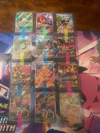 Cartas Pokémon TCG. AR, SAR, ilustraciones