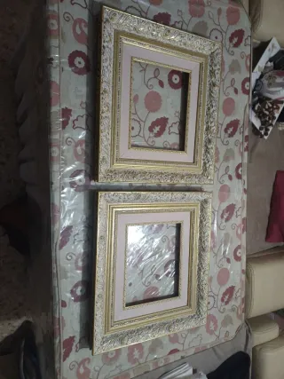 2 Marcos Madera El Corte Inglés 39.5 x44.5cm