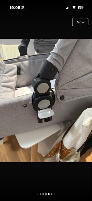 Cuco  coche de bebé Nook gris