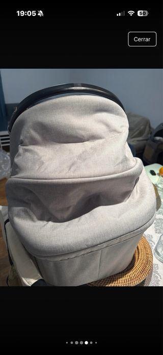 Cuco  coche de bebé Nook gris