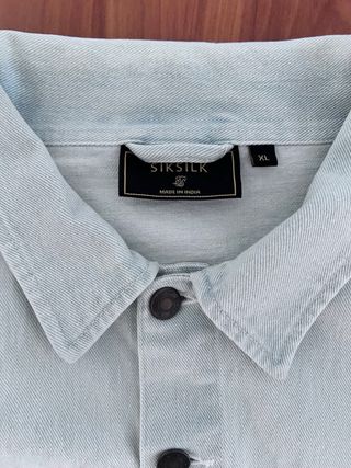 Chaqueta vaquera SikSilk con cuadros