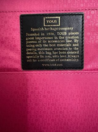 Portadocumentos TOUS Carpeta Diseño Cadena