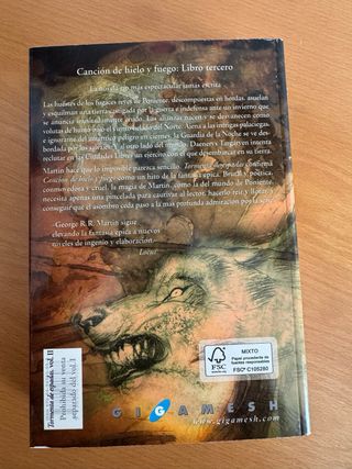 Tormenta de Espadas. George R.R. Martin