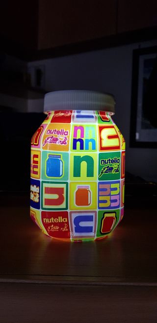 Lampada LED Nutella Multicolore