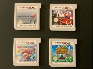 Lote 4 Giochi Nintendo 3DS