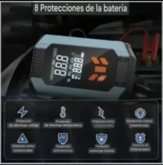 Arrancador Compresor Portátil Multifunción