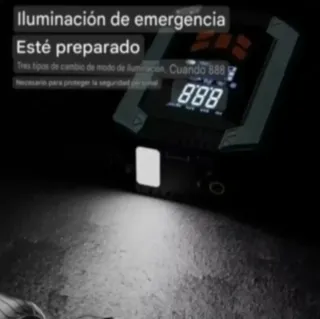 Arrancador Compresor Portátil Multifunción