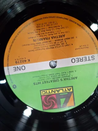 Vinilo Aretha's Greatest Hits R&B Soul