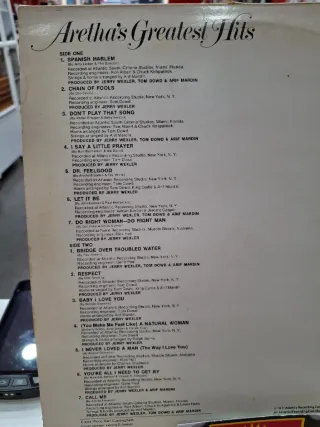 Vinilo Aretha's Greatest Hits R&B Soul