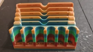 Organizador de billetes y monedas